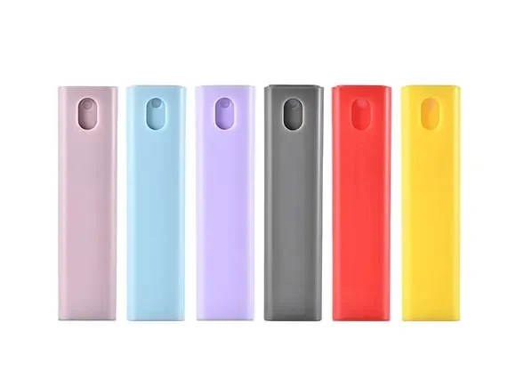 Colorful Glass Cologne Perfume Spray Bottles Travel Containers With — main view