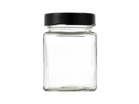 Square Glass Jars