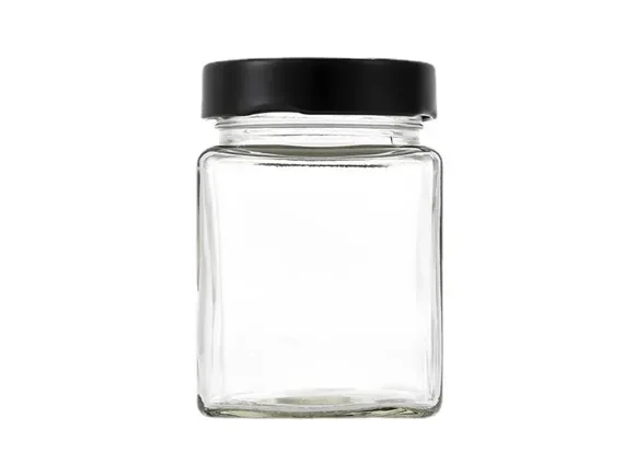 Square Glass Jars — main view