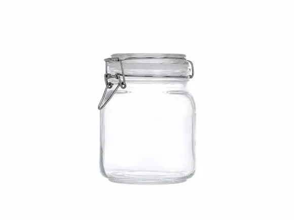 () () () Glass Storage Jars with Lids — main view