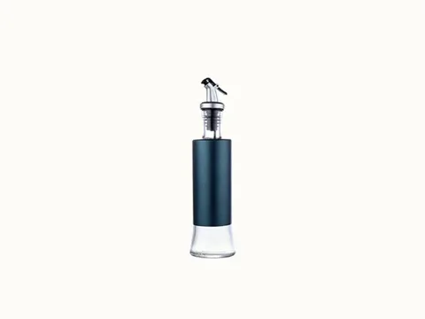 Clear Glass Leakproof Oil Bottle — view 2