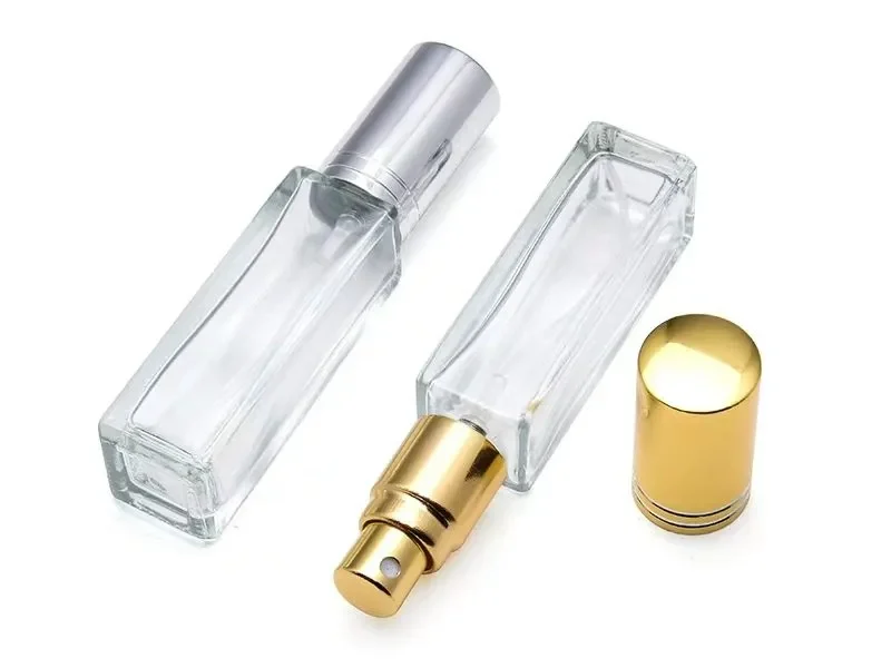 Square Glass Clear Spray Bottles — main view