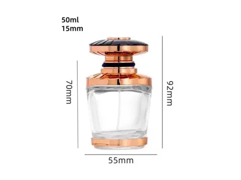 Glass Perfume Spray Bottles 15 Crimp — view 3
