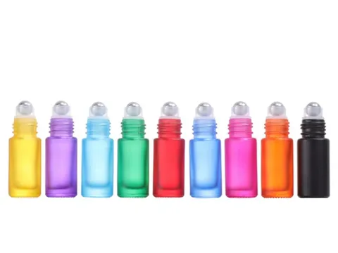 Colorful Glass Roll On Bottles — view 2