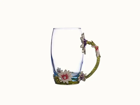 Clear Glass Tea Cup — main view