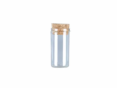 Glass Vials With Cork