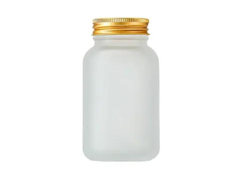 Frosted Medication Jars — view 2