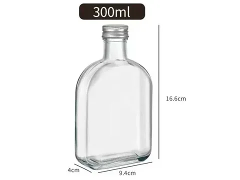 () () Glass Beverage Bottles With Lids — view 5
