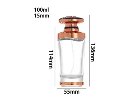 Glass Perfume Spray Bottles 15 Crimp — view 5