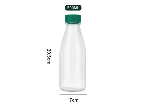 Glass Cold Brew Coffee Bottles with Lids — view 2