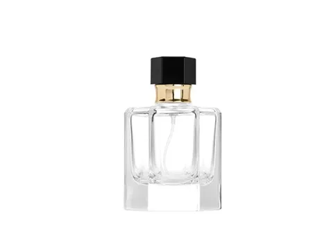 Hexagon Glass Perfume Bottle — view 2