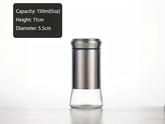 () Glass Spice Jars With Shaker Lids — main view