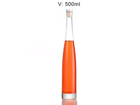 Glass Spirit Bottle with Lids — view 2