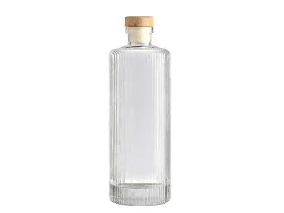 Fancy Round Glass Liquor Bottles — main view