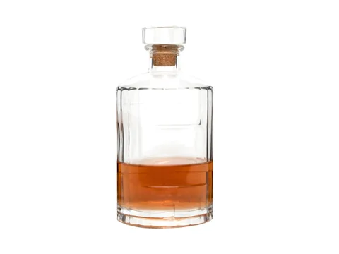 Customized Glass Spirits Bottles with Irregular Design — view 3