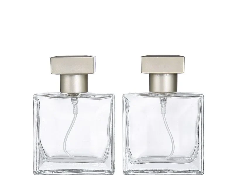 High End Square Glass Perfume Bottle — main view