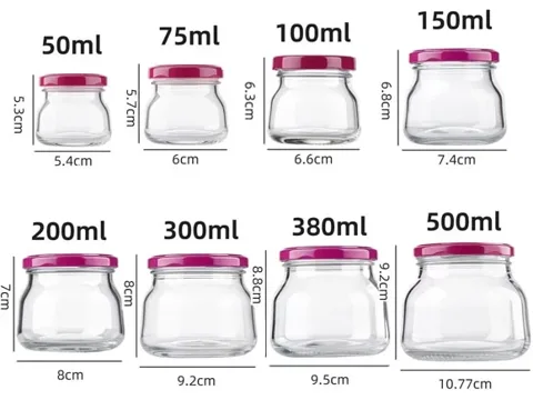 Glass Food Jars with Lids — view 2