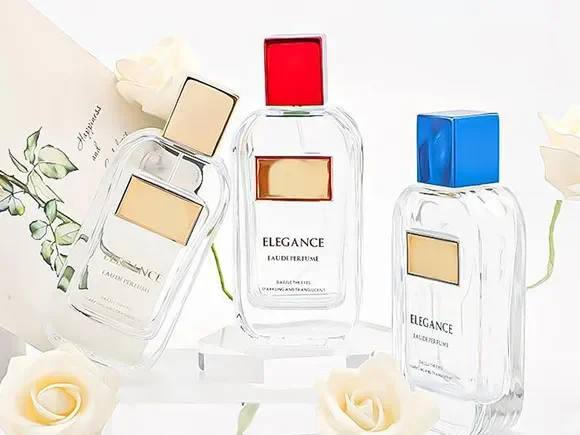 Clear Glass Perfume Container — main view