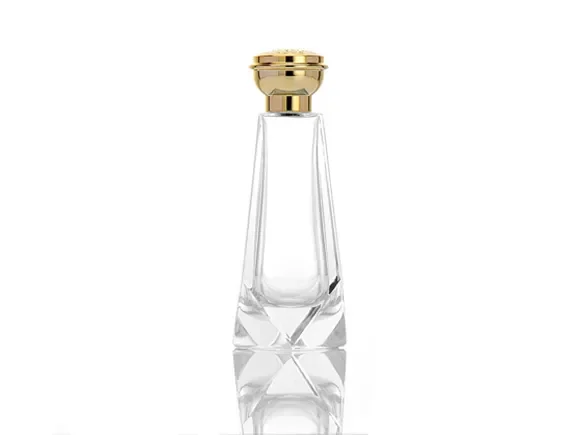 Glass Cologne Bottle With Lids — main view