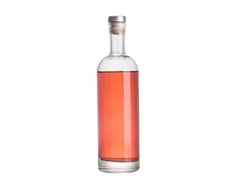 Clear Glass Bottle — view 1