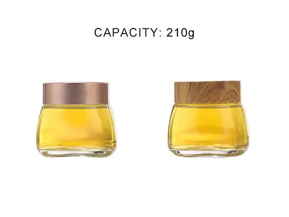 Glass Honey Jar with Big Belly — main view