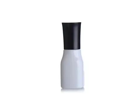 white Glass Lotion Bottles — view 2