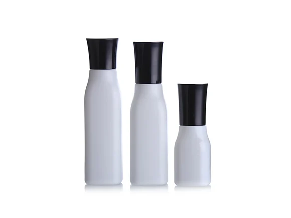 white Glass Lotion Bottles — main view