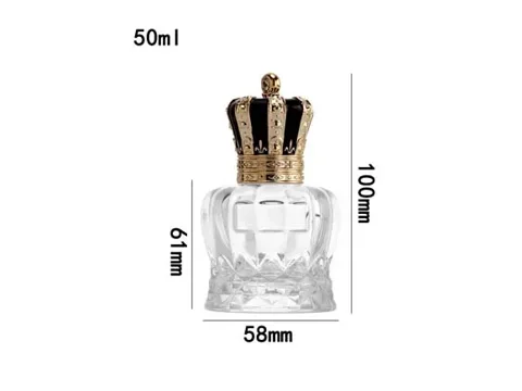 Crown Cologne Perfume Bottles — view 3