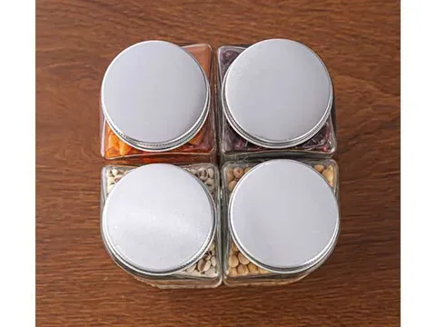 () Glass Food Storage Jars With Lids — view 12