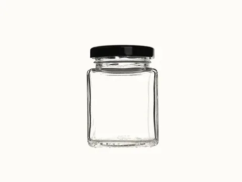 Clear Honey Jars Glass — view 3