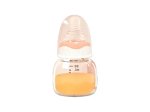 () Customization Small Glass Baby Bottles