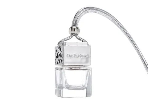 Elegant Hanging Car Air Freshener Glass Bottles — view 3