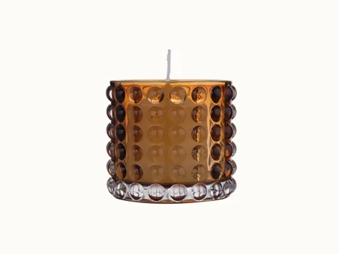 Blue/Gray/Brown Candle Glassware — view 3