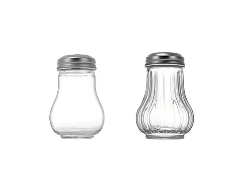 () Glass Spice Jars with Shaker Lids