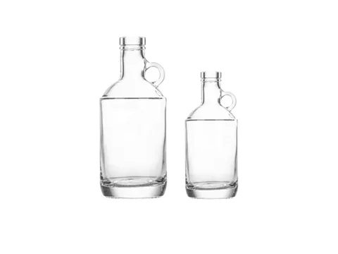 Clear Glass Liquor Bottles Spirit Container — view 2