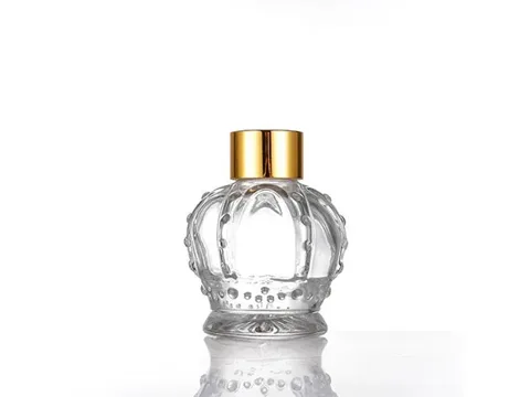 100ml 160ml Crown Empty Reed Diffuser Bottles Screw Sealing