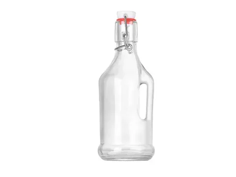 Swing Top Glass Bottles with Handle