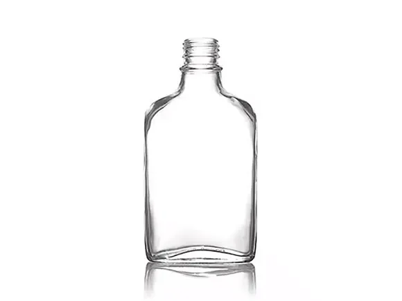 Clear Glass Liquor Bottles — main view