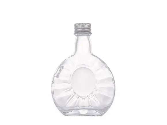Mini Whiskey Bottles With Lids — main view