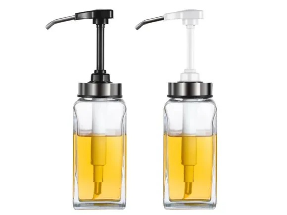 Middle Size Glass Squeeze Bottles — main view