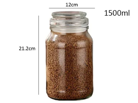 Glass Coffee Containers with Lids — view 4