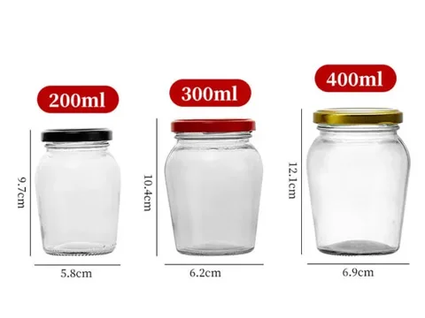 Glass Pickle Jars with Lids — view 2
