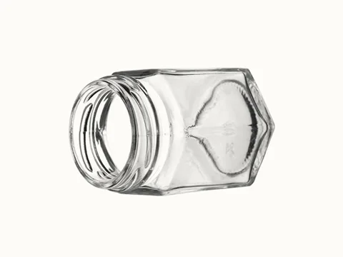 Clear Honey Jar Glass — view 5