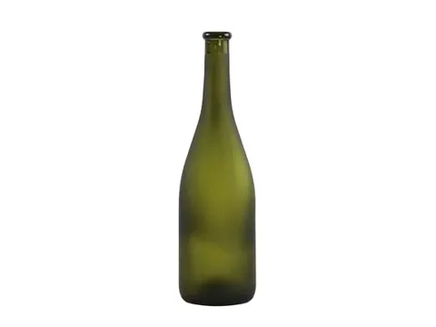 Burgundy Clear Wine Bottles — view 3
