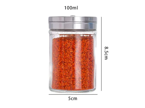 Spice Jars Glass Spice Containers — view 2