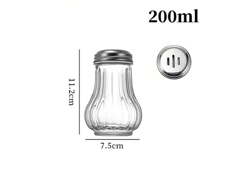 () Glass Spice Jars with Shaker Lids — view 5