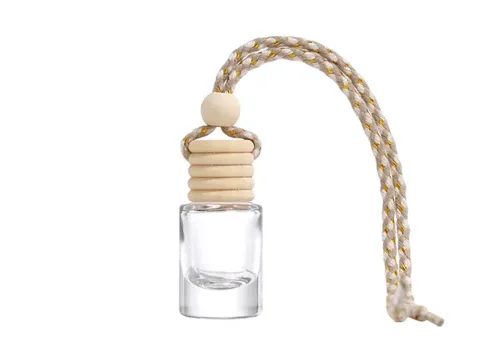 Small Car Perfume Bottles Glass Car Hanging Bottles — view 5
