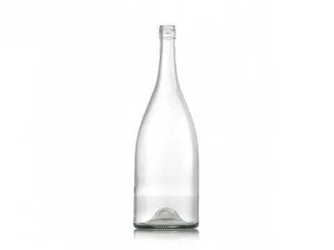 () Magnum Large Clear Champagne Bottle