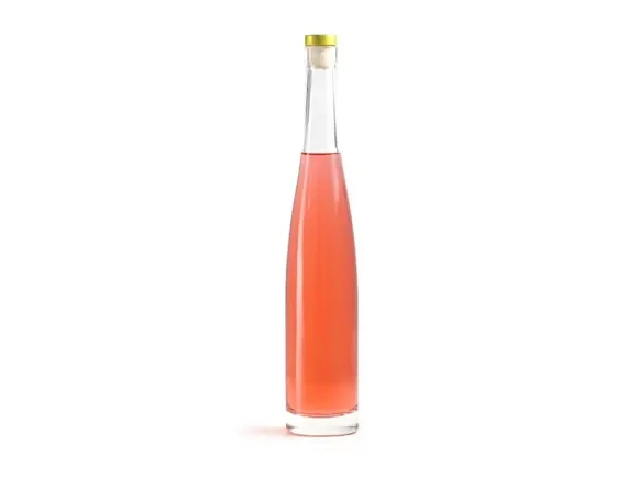 Long Neck Glass Liquor Bottle Alcohol & Beverage Packaging — main view