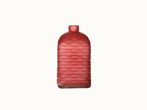 m Red/Black/Blue Refillable Glass Bathroom Shampoo Bottles — main view